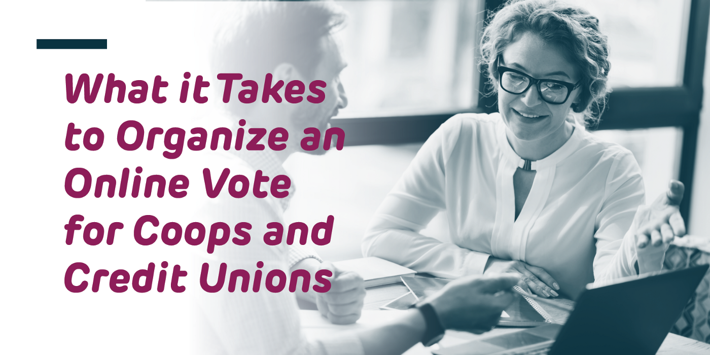Online Vote for Coops and Credit Unions